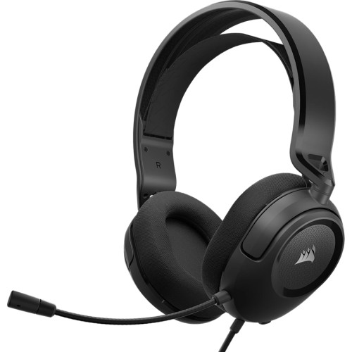 Геймърски слушалки Corsair HS35 v2 - С кабел - Черни