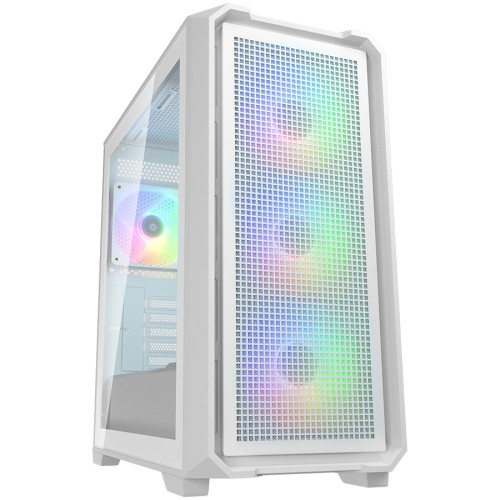 Компютърна кутия Cougar MX600 Mini V2 RGB Mini Tower - Бяла