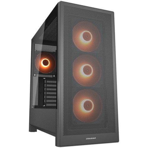 Компютърна кутия COUGAR MX230 RGB Mid Tower - Черна