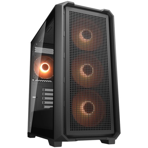 Компютърна кутия Cougar MX600 Mini V2 PRO Mini Tower - Черна