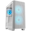 Компютърна кутия Cougar AIRFACE FLO RGB Mid Tower - Бяла