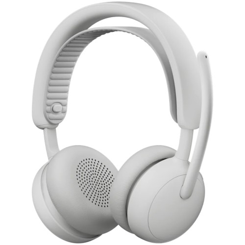 Галерия: Bluetooth слушалки Logitech Zone 2 ES - Бели снимка 1 - TS-Computers.bg Bluetooth слушалки Logitech Zone 2 ES - Бели детайлна снимка 1