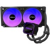 Водно охлаждане Asrock Pro 240 ARGB - Черно - изглед 3