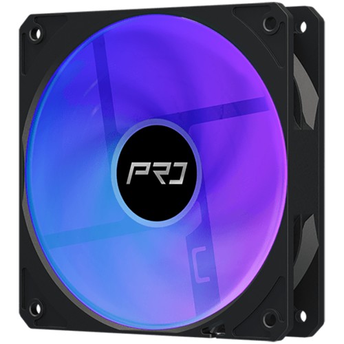 Водно охлаждане Asrock Pro 240 ARGB - Черно детайлна снимка 8