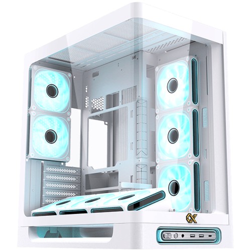 Компютърна кутия XIGMATEK Heaven Air Arctic EN49606 - Бяла
