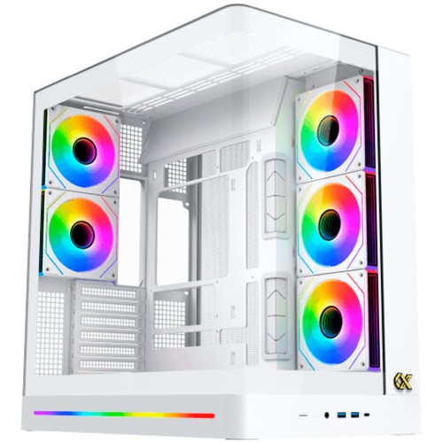 Компютърна кутия XIGMATEK PANO II AIR Arctic EN48524 - Бяла
