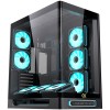 Компютърна кутия XIGMATEK Heaven Air EN49590 - Черна