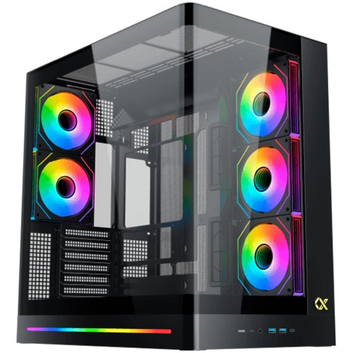 Галерия: Компютърна кутия XIGMATEK PANO II AIR EN48517 - Черна снимка 1 - TS-Computers.bg Компютърна кутия XIGMATEK PANO II AIR EN48517 - Черна детайлна снимка 1