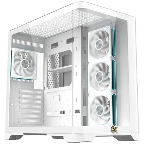 Компютърна кутия XIGMATEK Crystal Storm Arctic V2 EN49408 - Бяла
