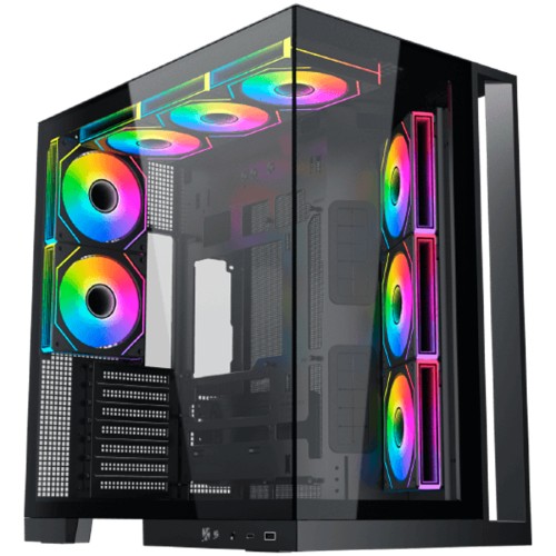 Компютърна кутия XIGMATEK Aqua 7 EN49026 - Черна
