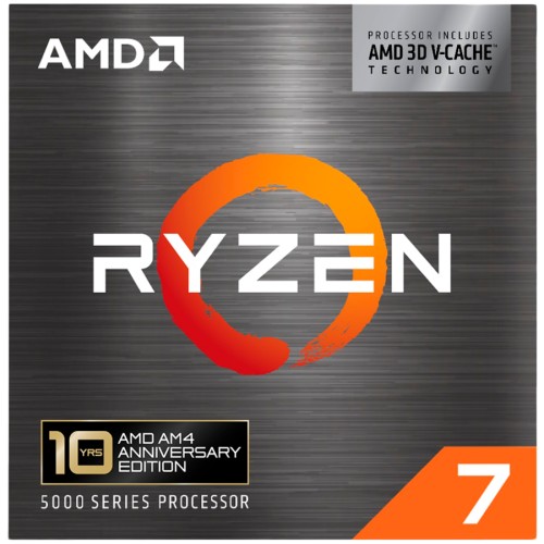 Процесор AMD Ryzen 7 5800X3D - 4.5GHz - 105W - AM4 - Без охладител