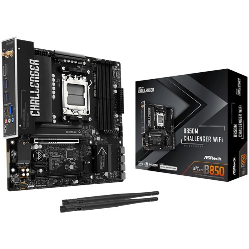 Дънна платка ASROCK B850M Challenger WiFi - AM5 - DDR5 - Micro-ATX