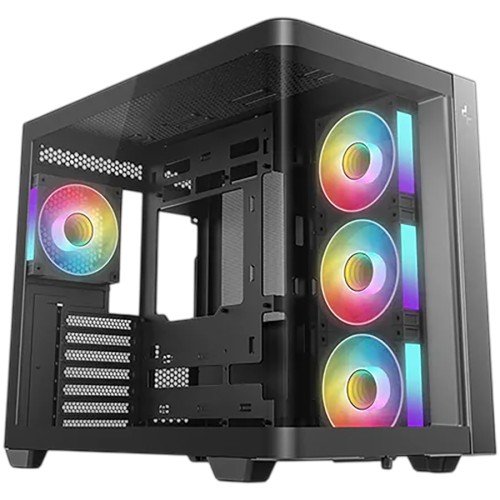 Компютърна кутия DeepCool CG530U 4F Mid Tower - Черна