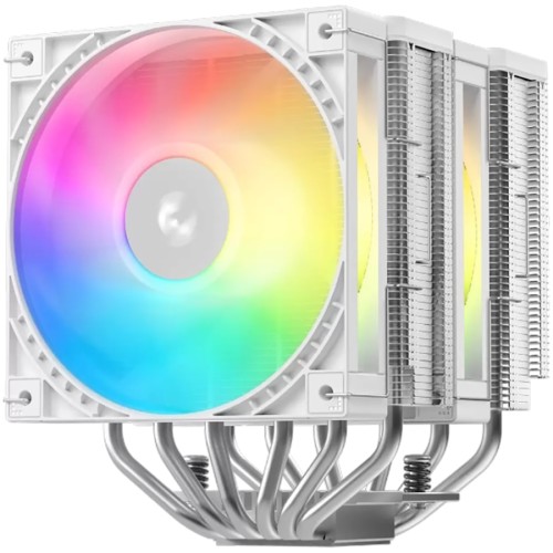 Охладител за процесор DeepCool AG620 G2 WH ARGB CPU Air - Бял