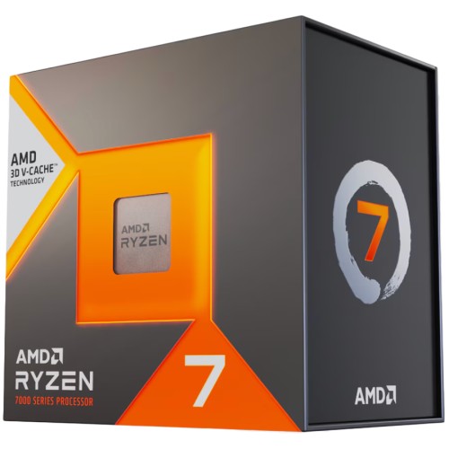 Процесор AMD Ryzen 7 7700X3D - 4.5GHz - 120W - AM5 - Без охладител