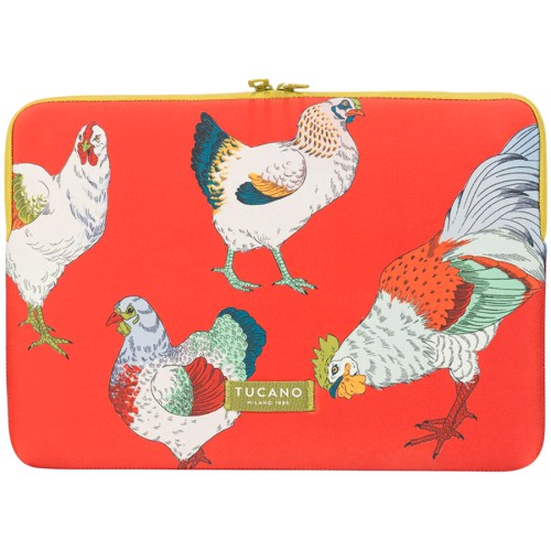 Калъф за лаптоп TUCANO BFSCZMB15-PSC-GLN-O - FAUNA GALLINE ORANGE