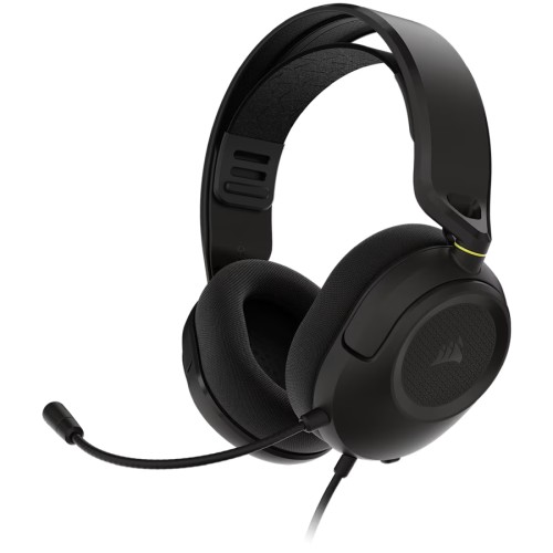 Геймърски слушалки Corsair HS35 Stereo V3 CA-9011399-WW - Черни детайлна снимка 1