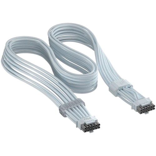 Кабел Corsair ThermalProtect Universal PCIe 5.1 600W - Бял