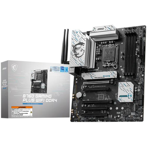 Дънна платка MSI B760 GAMING PLUS WIFI - LGA 1700 - DDR4 - ATX