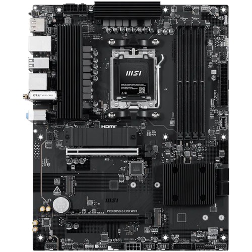 Дънна платка MSI PRO B850-S EVO WIFI - AM5 - DDR5 - ATX