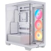 Компютърна кутия Corsair 3500X RSR ARGB Tempered Glass - Бяла - изглед 1