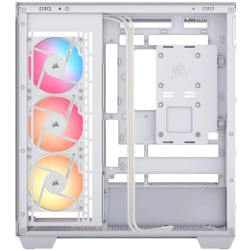 Компютърна кутия Corsair 3500X RSR ARGB Tempered Glass - Бяла детайлна снимка 3