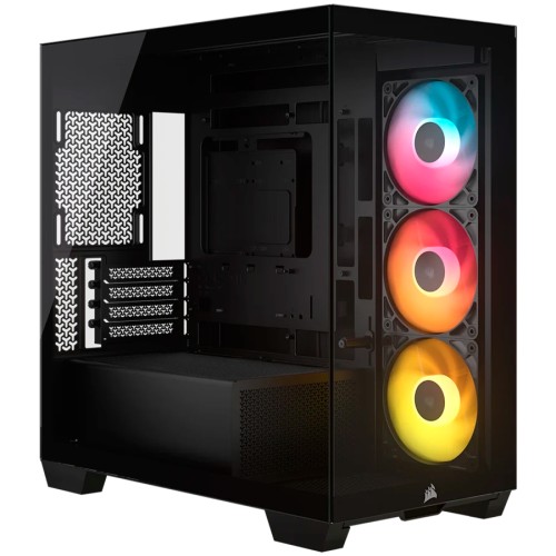 Компютърна кутия Corsair 2800X RS-R ARGB Panoramic Glass - Черна