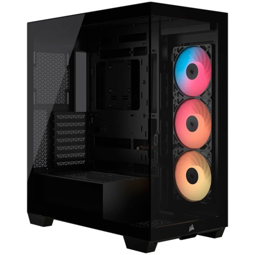 Галерия: Компютърна кутия Corsair 3500X RSR ARGB Tempered Glass - Черна снимка 1 - TS-Computers.bg Компютърна кутия Corsair 3500X RSR ARGB Tempered Glass - Черна детайлна снимка 1