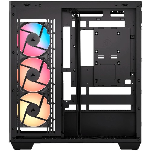 Галерия: Компютърна кутия Corsair 3500X RSR ARGB Tempered Glass - Черна снимка 3 - TS-Computers.bg Компютърна кутия Corsair 3500X RSR ARGB Tempered Glass - Черна детайлна снимка 3