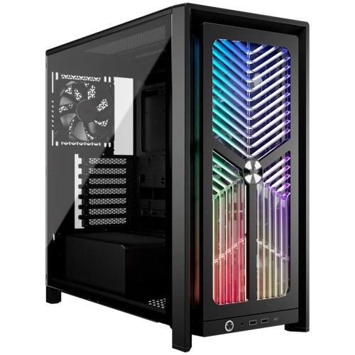 Компютърна кутия Corsair FRAME 4000X RS Mid-Tower - Черна