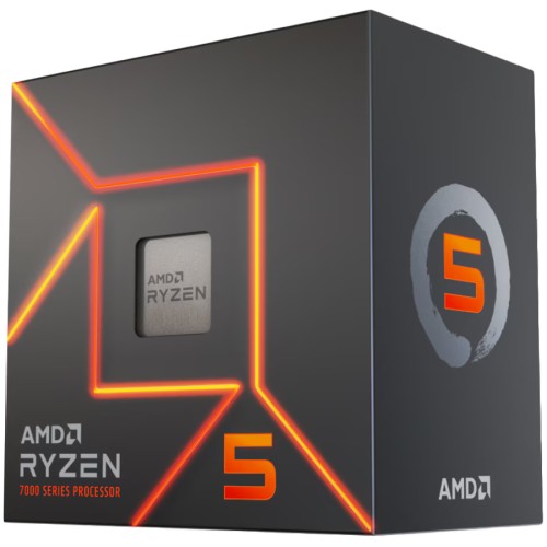 Процесор AMD Ryzen 5 7500 - 38MB - 65W - AM5 - Без охладител