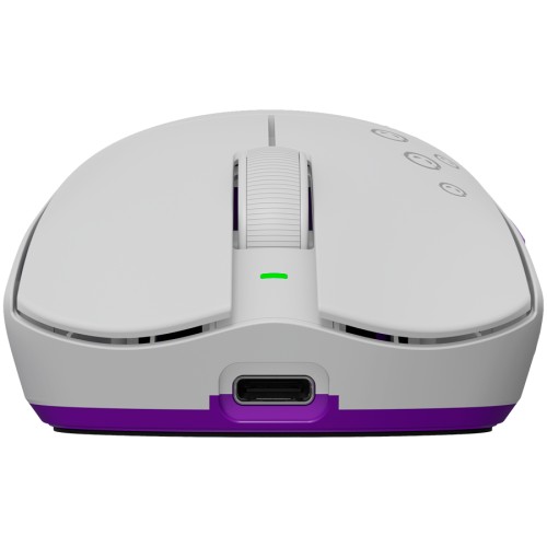 Галерия: Геймърска мишка LORGAR MSP81W Pro - Безжична - Бяла снимка 4 - TS-Computers.bg Геймърска мишка LORGAR MSP81W Pro - Безжична - Бяла детайлна снимка 4