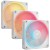Вентилатори Corsair iCUE LINK LX120-R RGB - 3 броя - Бели