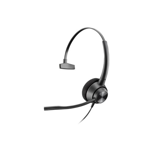 Слушалки HP Poly EncorePro 310 Monoaural Quick Disconnect - Черни
