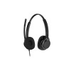 Слушалки HP Poly Mission 425 Stereo - С кабел - Черни