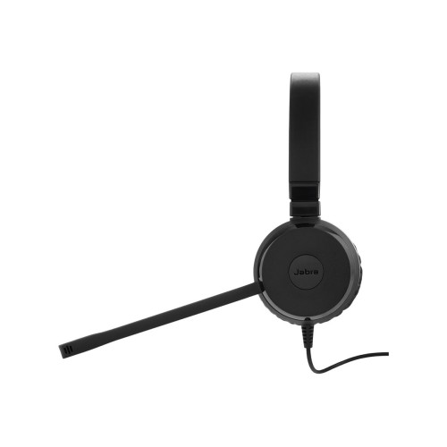 Галерия: Слушалки JABRA Evolve 20 SE USB C/A - С кабел - Черни снимка 3 - TS-Computers.bg Слушалки JABRA Evolve 20 SE USB C/A - С кабел - Черни детайлна снимка 3