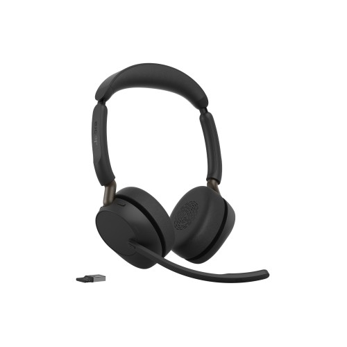 Галерия: Bluetooth слушалки JABRA Evolve3 65 LINK 390a UC - Черни снимка 1 - TS-Computers.bg Bluetooth слушалки JABRA Evolve3 65 LINK 390a UC - Черни детайлна снимка 1