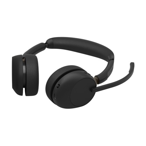Галерия: Bluetooth слушалки JABRA Evolve3 65 LINK 390a UC - Черни снимка 2 - TS-Computers.bg Bluetooth слушалки JABRA Evolve3 65 LINK 390a UC - Черни детайлна снимка 2