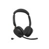 Bluetooth слушалки JABRA Evolve3 65 LINK 390c - Черни