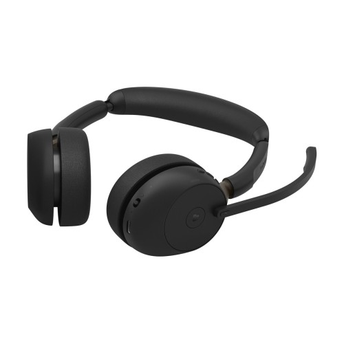 Галерия: Bluetooth слушалки JABRA Evolve3 65 LINK 390c - Черни снимка 2 - TS-Computers.bg Bluetooth слушалки JABRA Evolve3 65 LINK 390c - Черни детайлна снимка 2