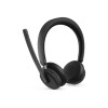Bluetooth слушалки Lenovo 6550 USB-C - Черни - изглед 2