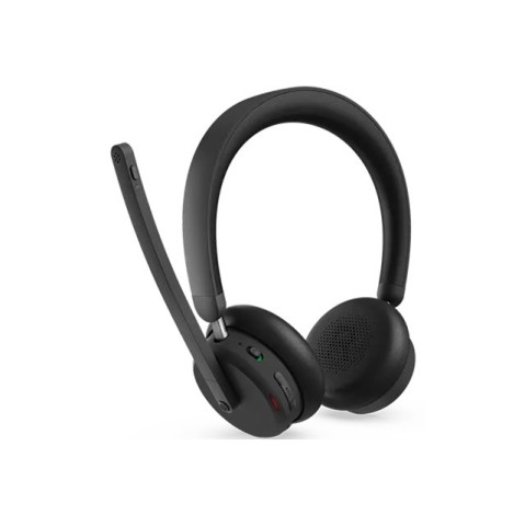 Bluetooth слушалки Lenovo 6550 USB-C - Черни детайлна снимка 2