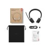 Bluetooth слушалки Lenovo 6550 USB-C - Черни - изглед 6