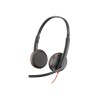 Слушалки HP Poly Blackwire 3225 USB-C - Черни - изглед 1