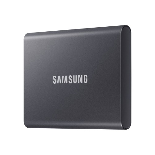 Външен SSD диск Samsung T7 2TB USB 3.2 Gen 2 - Тъмно сив детайлна снимка 2