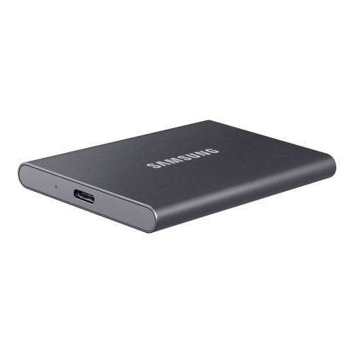 Външен SSD диск Samsung T7 2TB USB 3.2 Gen 2 - Тъмно сив детайлна снимка 4