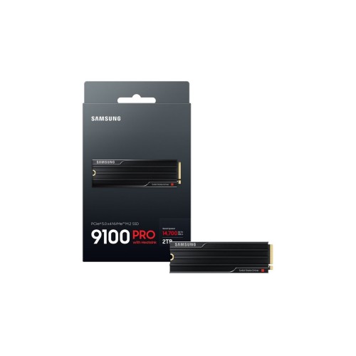 SSD диск SAMSUNG 9100 PRO Heatsink 2TB NVMe M.2 PCIe 5.0